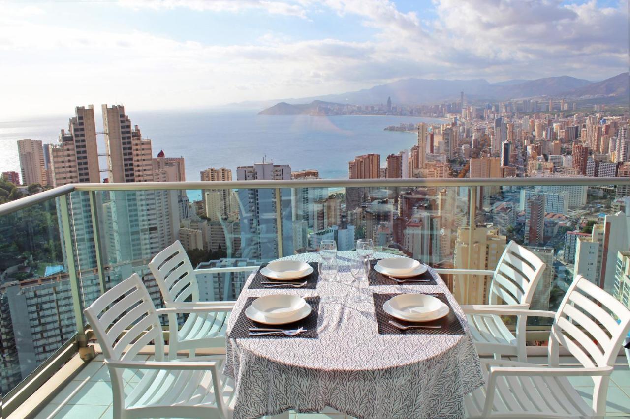 Skyline 26 Stunning Sea Views From A 2-Bedroom Apartment On The 26Th Floor Benidorm Exterior photo