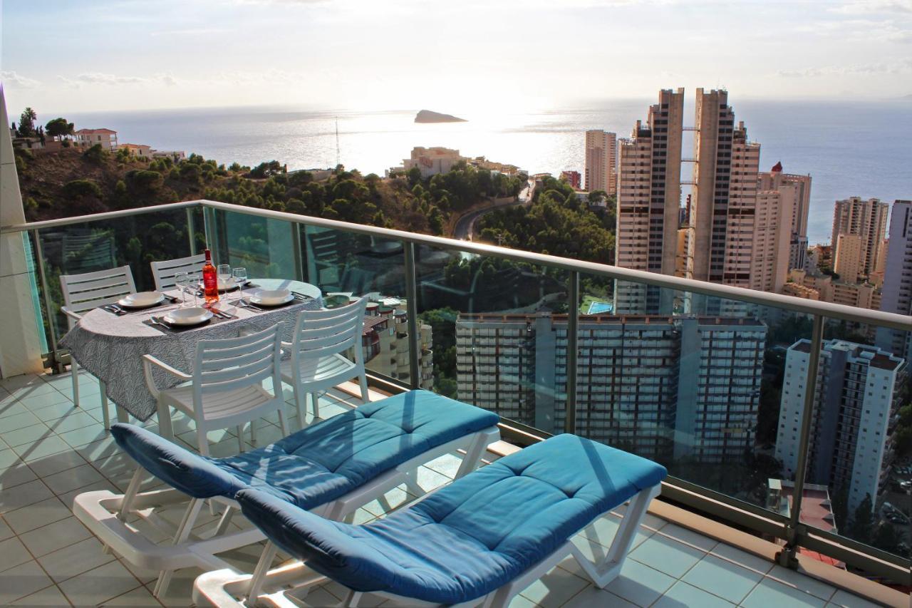 Skyline 26 Stunning Sea Views From A 2-Bedroom Apartment On The 26Th Floor Benidorm Exterior photo